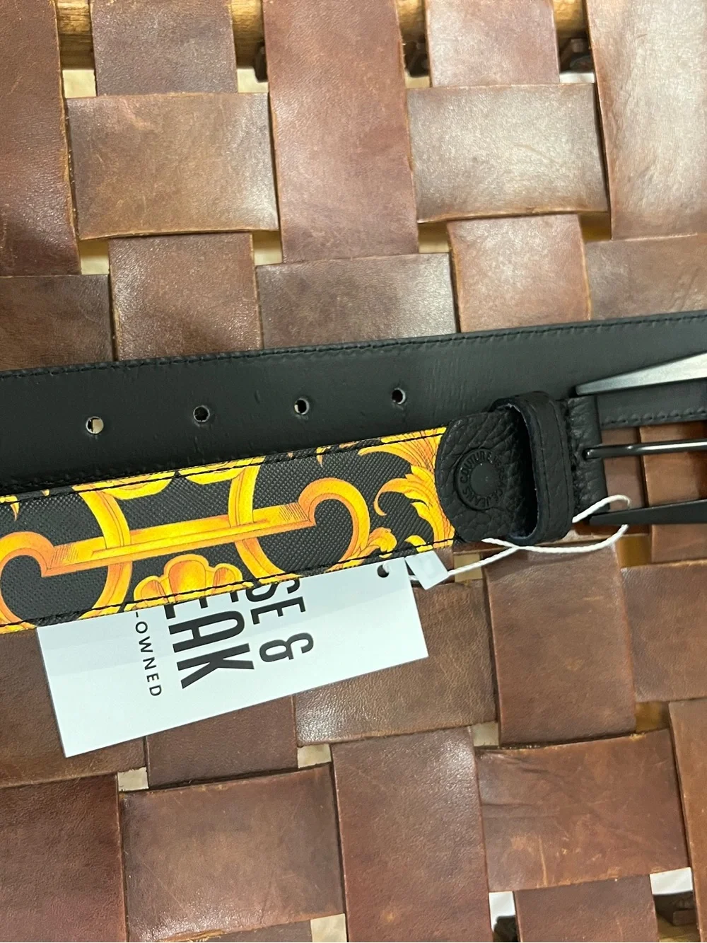 Versace Jeans Couture Regalia Baroque Belt